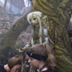 Puppeteers act out a scene with Deet (Nathalie Emmanuel). All photos: Netflix.